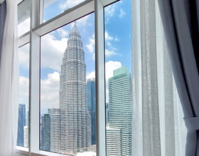 Sky Suites with KLCC Twin Tower View (2 Bedroom Apartment with Living Room)